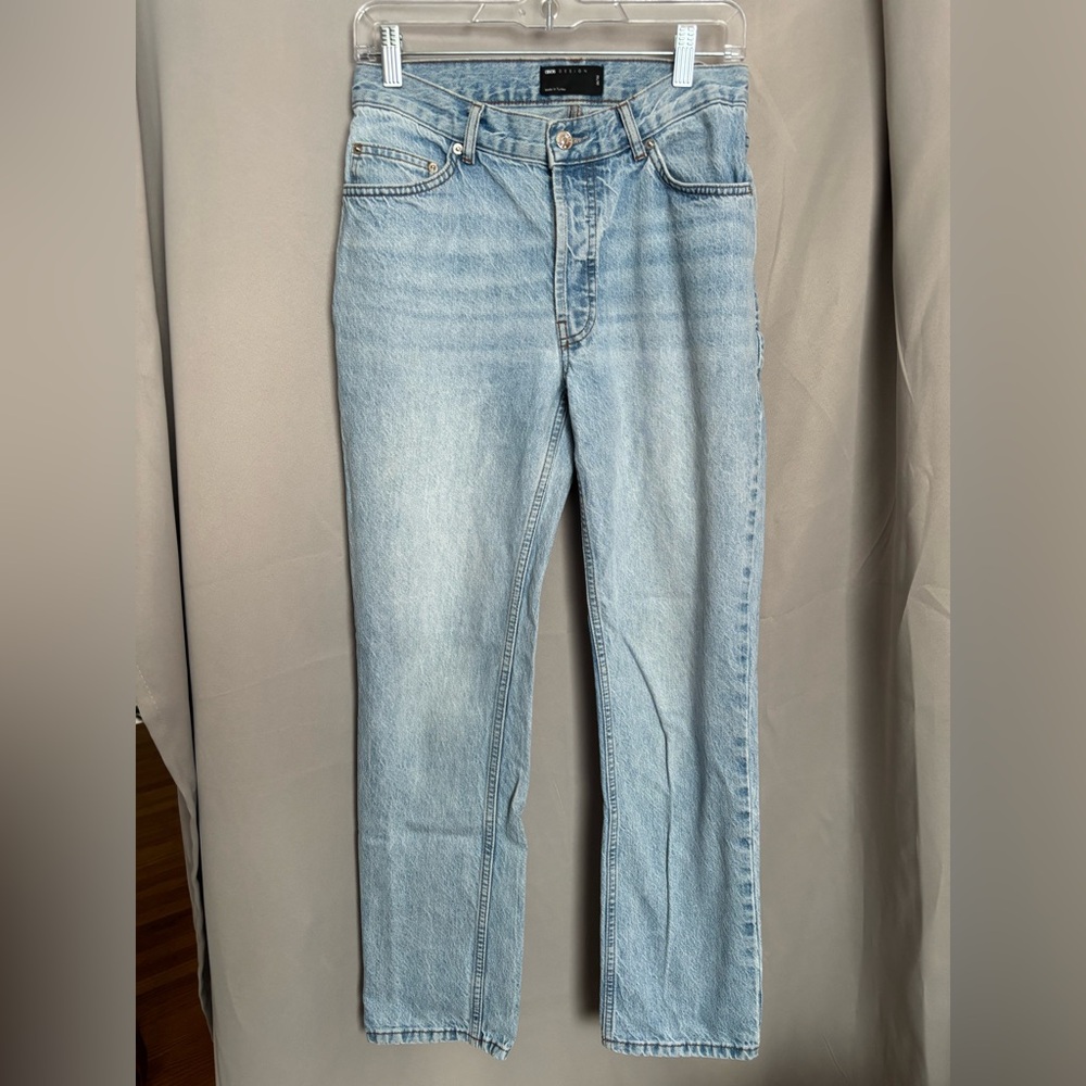 ASOS Design 100% Cotton Straight Legs Jeans- size 28